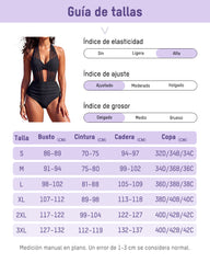 Bikini Moldeador de Talle Alto con Malla
