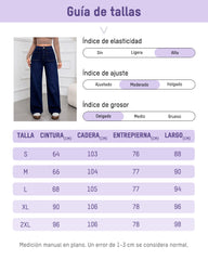 Jeans de Mujer con Efecto Levantacola y Corte Recto