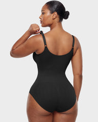 Easyslide™ Faja Moldeadora Body De Tirantes Con Escote En V Profundo