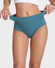 Pack de 6 Panties sin Costuras de Cintura Alta con Efecto Moldeador Ligero