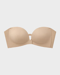 Brasier Sin Tirantes con Cierre Frontal y Soporte Push-Up