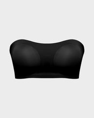 Sujetador Bandeau con Gancho Lateral Cruzado y Antideslizante