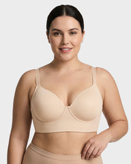 Brasier Sin Costuras de Cobertura Completa para Bustos Grandes
