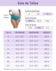 Paquete de 4 Panties de algodón de cintura alta y cobertura completa