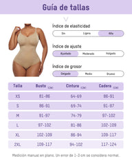 Easyslide™ Faja Moldeadora Body De Tirantes Con Escote En V Profundo