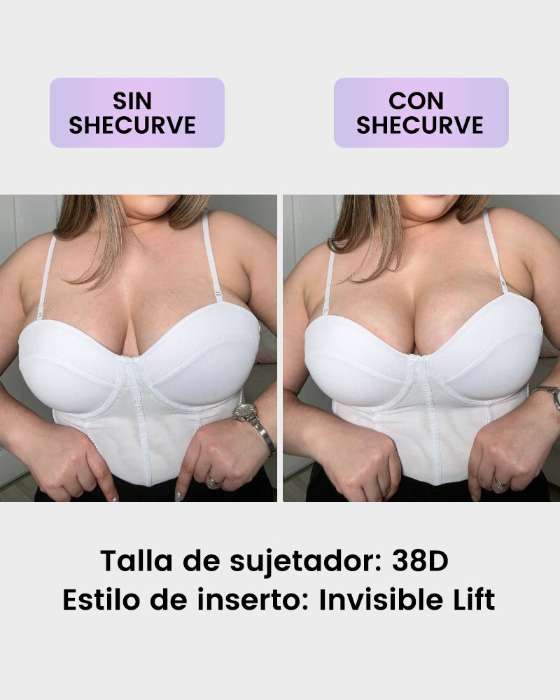 Insertos Invisibles de Levantamiento Adhesivos Doble Cara (2 Pares)