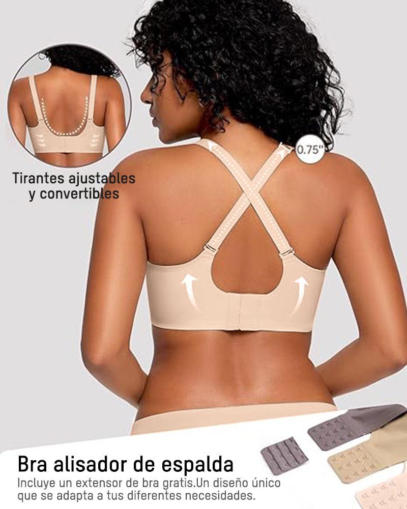 Sujetador Push-Up Sin Costuras con Comodidad y Efecto Alisante
