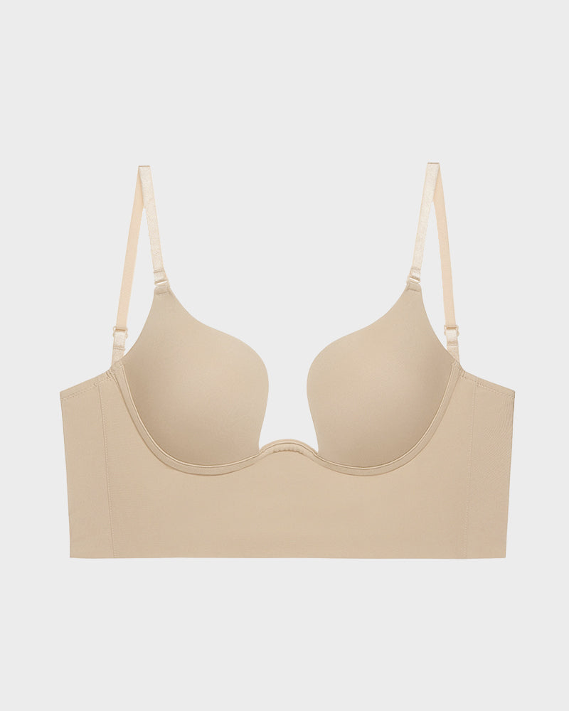 Brasier Sin Espalda con Escote en U
