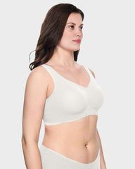 Brasier Talla Extra Sin Varilla – Push-Up, Cobertura Total y Tirantes Anchos