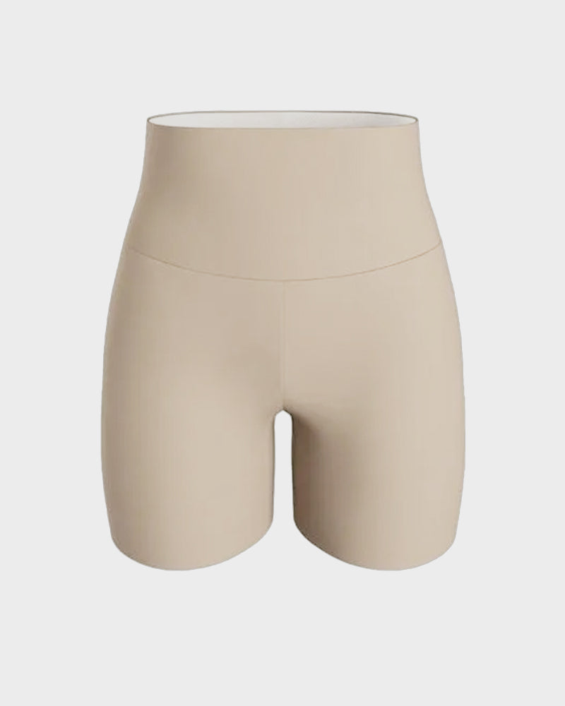 Shorts de yoga de cintura alta, ligeros y moldeadores