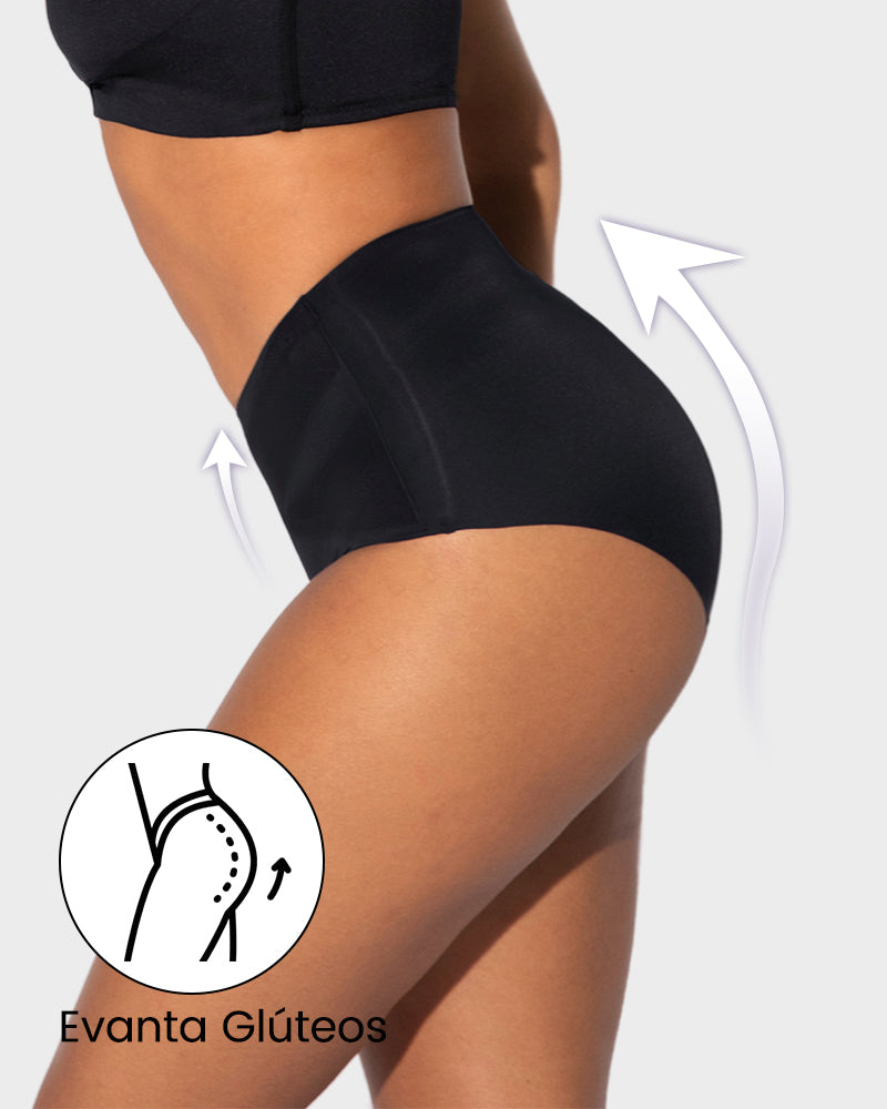 Paquete de 5 Braga Moldeadora de Cintura Alta Sin Costuras