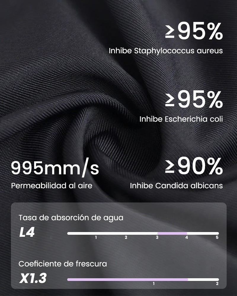 Pack de 5 Bragas Hipster de Algodón con Encaje