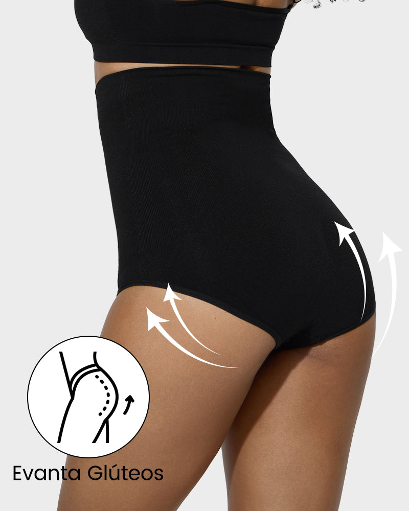Paquete de 2 Braguita de Cintura Alta con Control de Abdomen