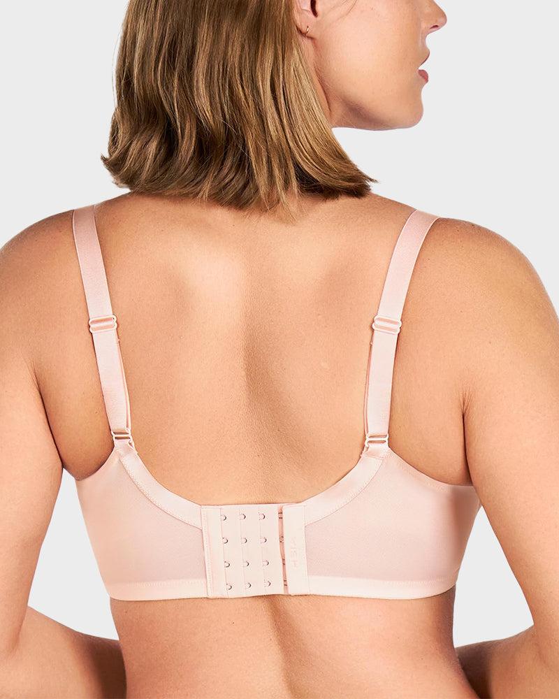 Sujetador Minimizer de Encaje con Perlas y Brillo para Tallas Grandes