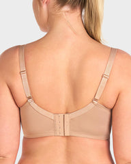 Sujetador Minimizer de Encaje con Perlas y Brillo para Tallas Grandes