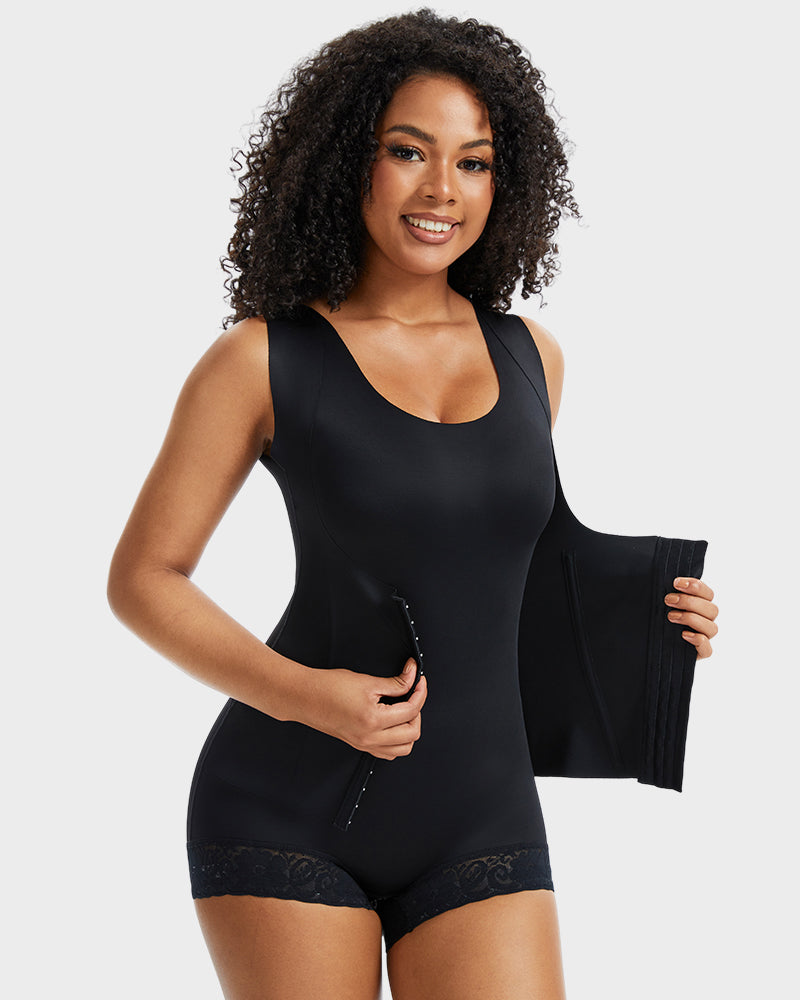 Body Faja de Control Abdominal de Doble Capa PowerMesh