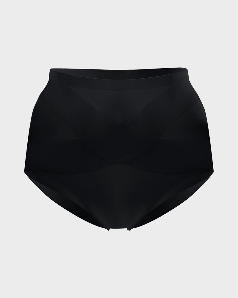 Paquete de 5 Braga Moldeadora de Cintura Alta Sin Costuras