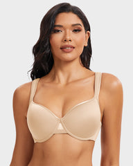 Sujetador con Aros de Soporte y Cobertura Perfecta