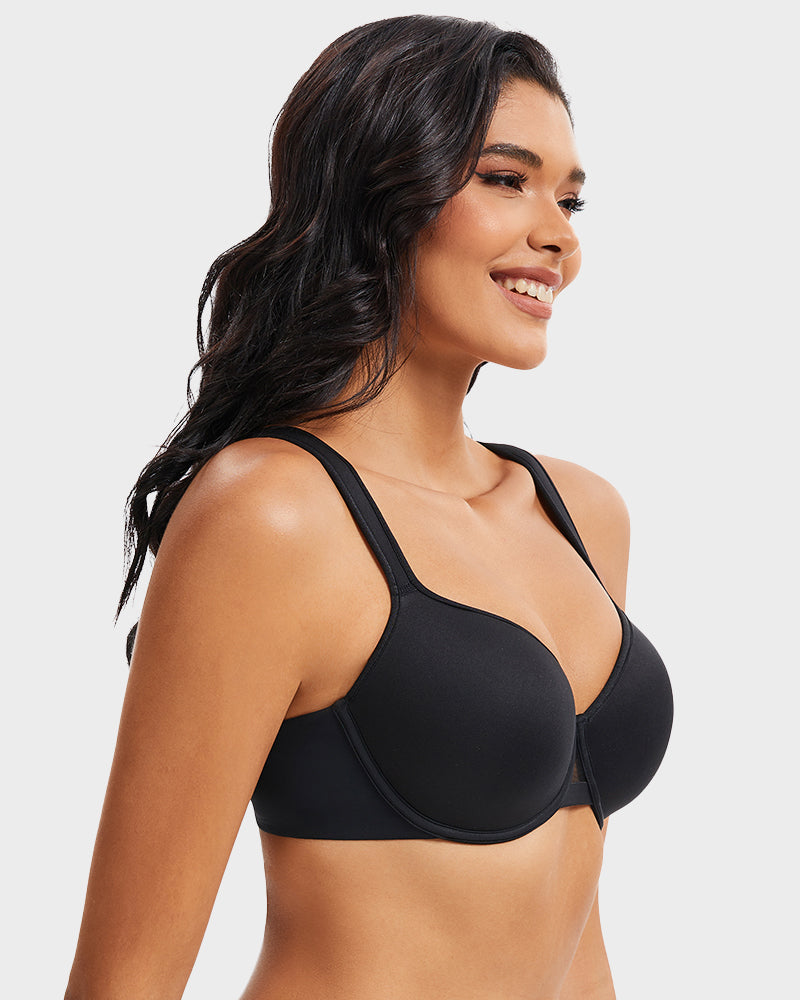 Sujetador con Aros de Soporte y Cobertura Perfecta