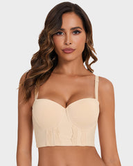 El Bra Strapless de Espalda Baja