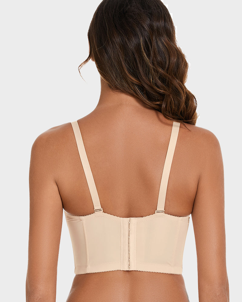 El Bra Strapless de Espalda Baja