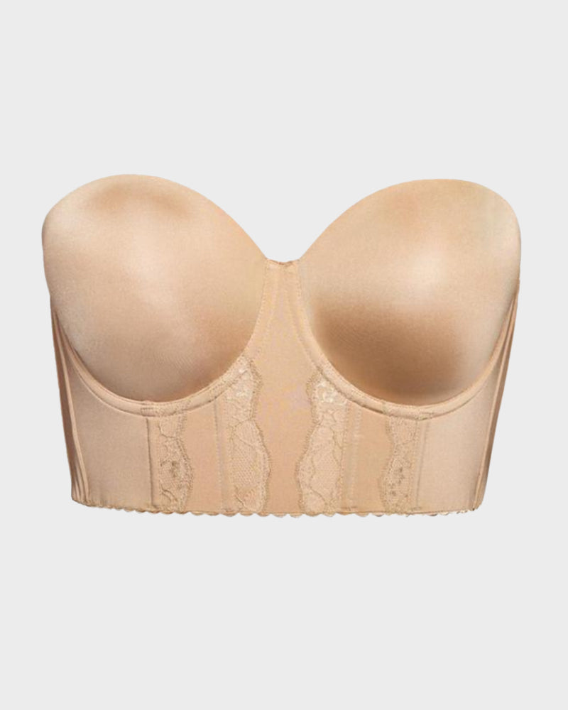 El Bra Strapless de Espalda Baja