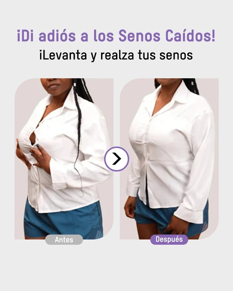 Brasier reductor con varillas, cobertura total con tirantes anchos y espalda alisadora