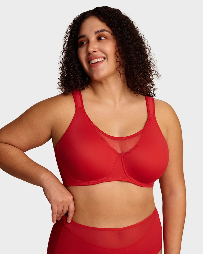 Brasier reductor con varillas, cobertura total con tirantes anchos y espalda alisadora