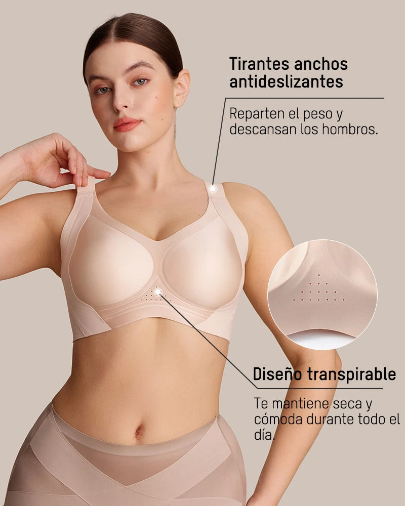 Brasier sin varilla con soporte invisible y laterales anchas