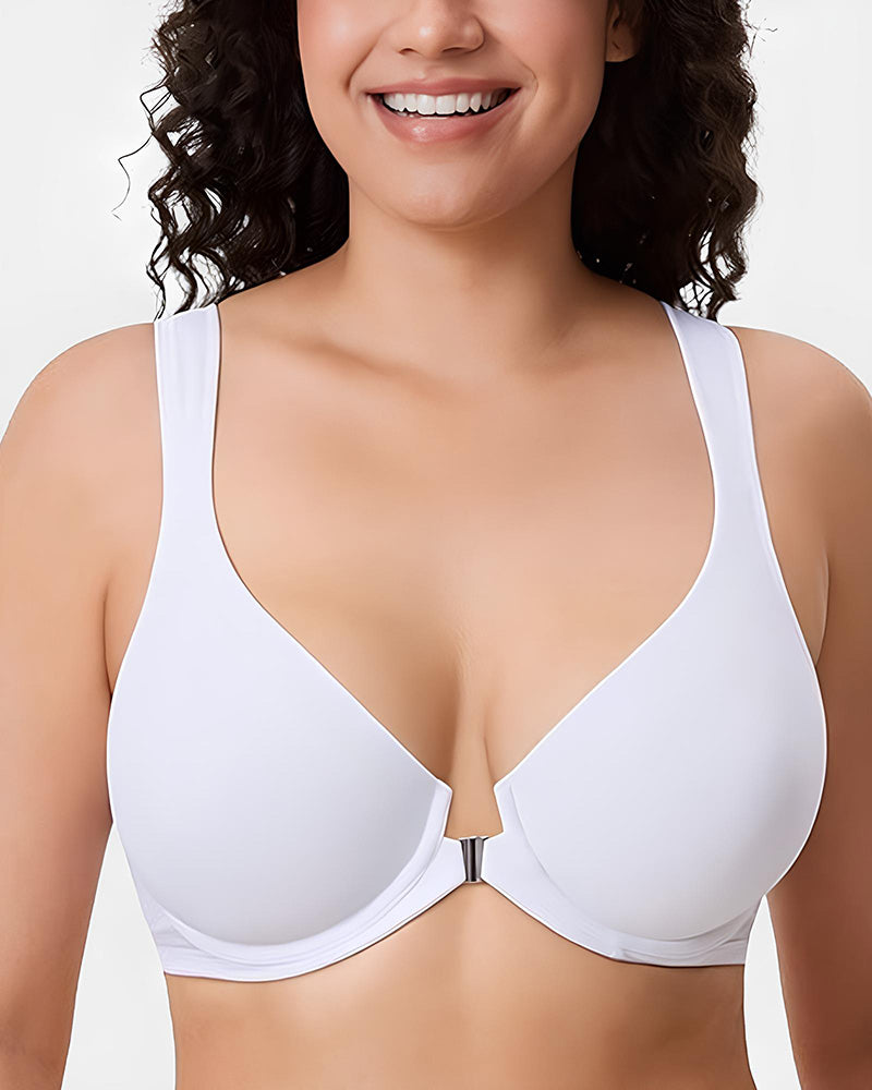 Brasier con varilla de cierre frontal y soporte en la espalda