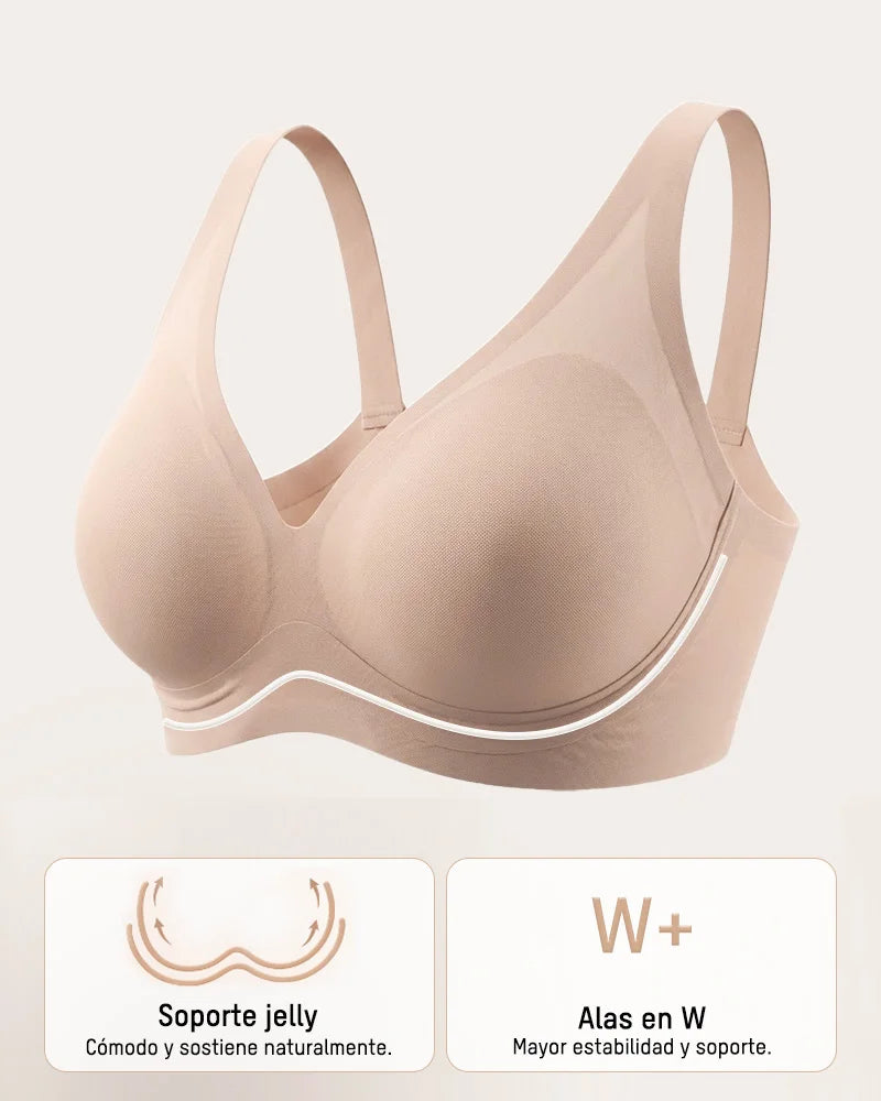 Brasier Deep V con Gel Jelly de Soporte, Ultraligero y Fresco