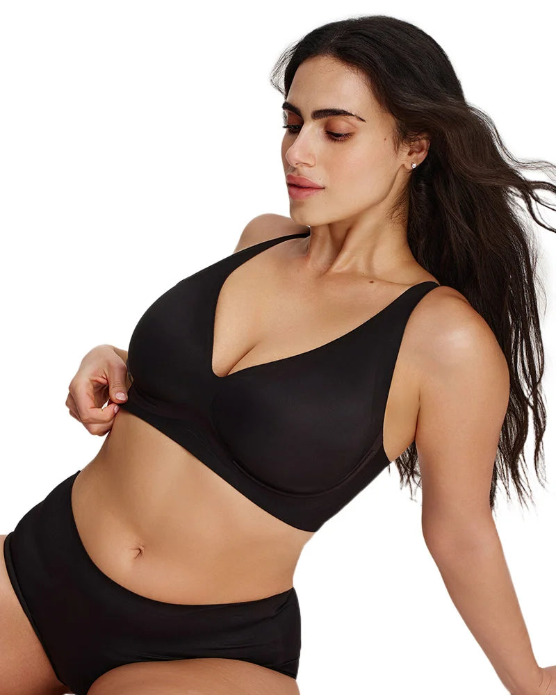 Brasier Deep V con Gel Jelly de Soporte, Ultraligero y Fresco