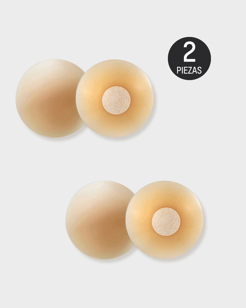 Cobertores de Pezón Sin Costuras y No Adhesivos (2 Pares)