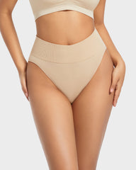 Seamless High Waist Tummy Control Brief Panty (3 Pack)