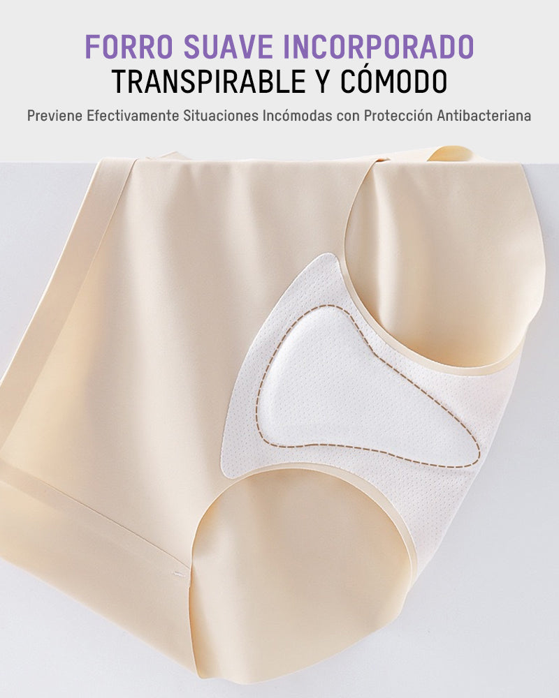 Paquete de 5 Panties Deportivos sin Costuras Anticamel Toe