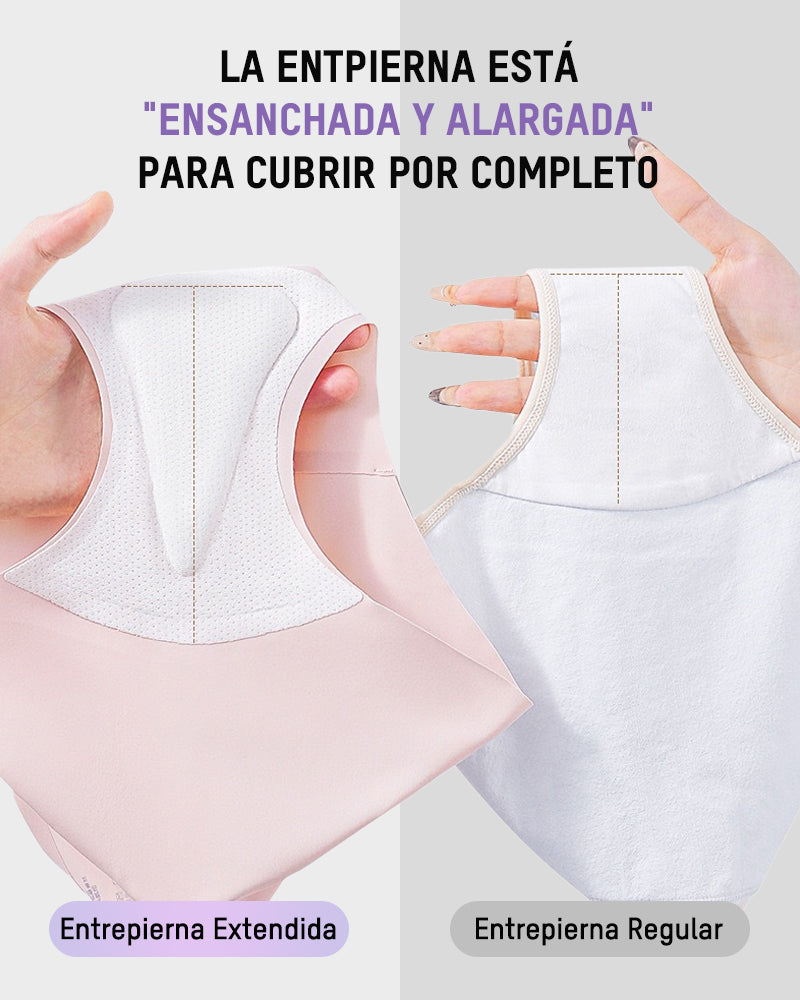 Paquete de 5 Panties Deportivos sin Costuras Anticamel Toe