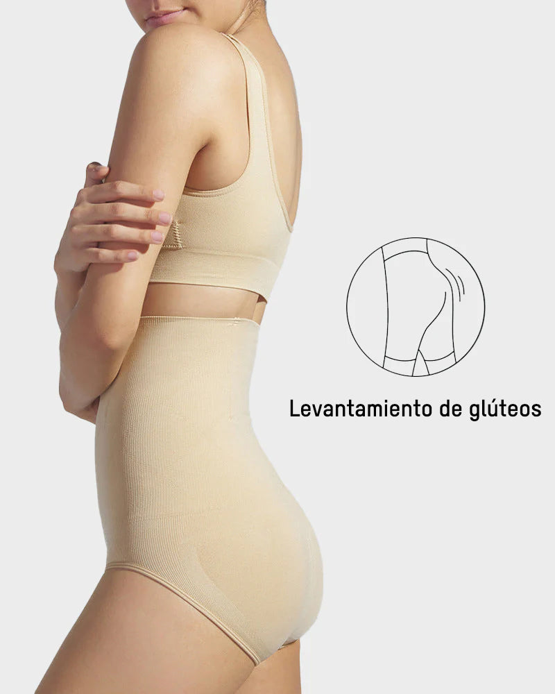 Bragas moldeadoras de cintura alta con firmeza (paquete de 2)