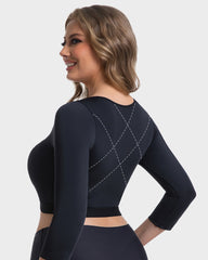 Top Moldeador con Sujetador y Cierre Frontal