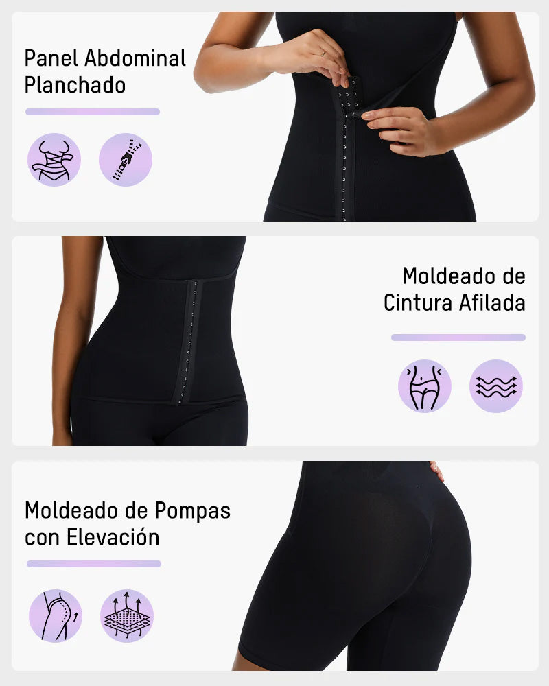 Body Moldeador sin Costuras de Doble Compresión