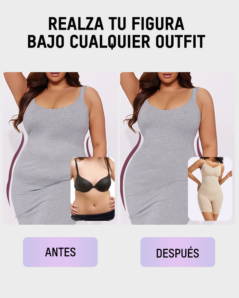 Body Fajas de Una Sola Pieza con Diseño de Fácil Apertura