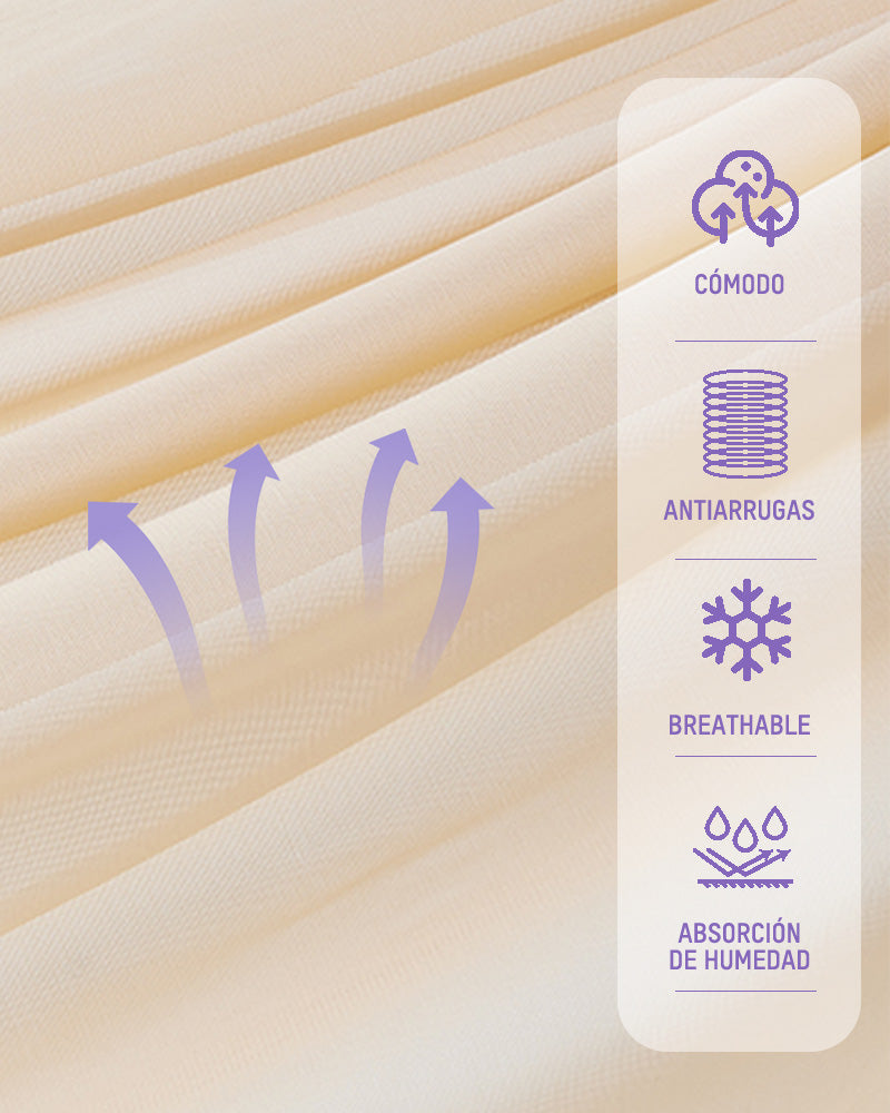 Body Faja de Control Abdominal de Doble Capa PowerMesh