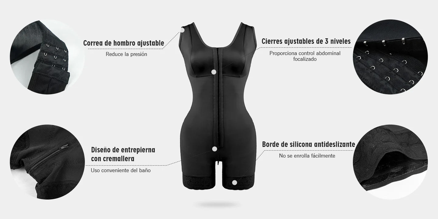 Faja Moldeadora de Cuerpo Completo Extra Plus Size