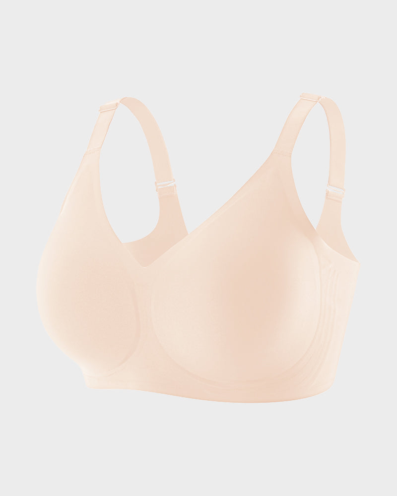 Sostén inalámbrico con tira de gel suave y cómoda sin costuras