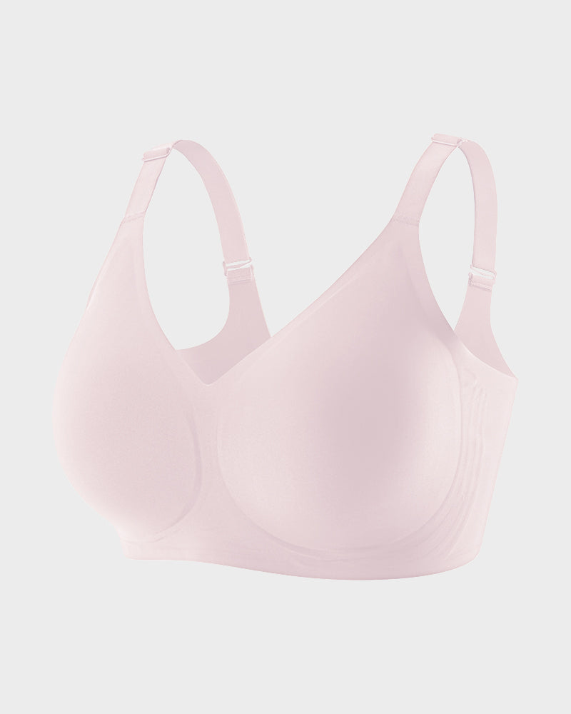 Sostén inalámbrico con tira de gel suave y cómoda sin costuras