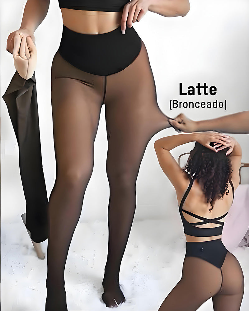 Medias Térmicas Adelgazantes de Una Sola Costura Virales